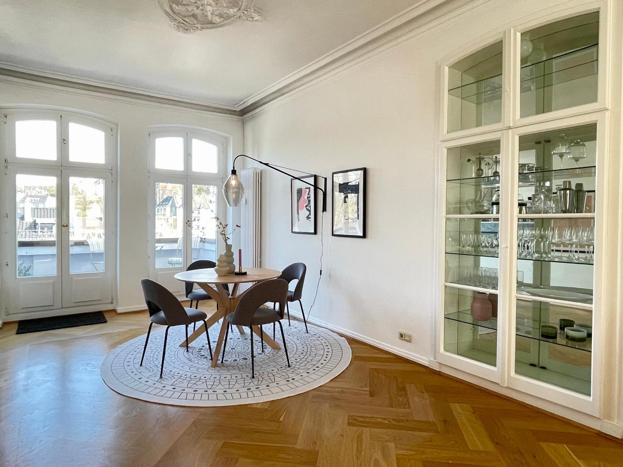 Helle Altbauwohnung Mit Balkon Im Briller Viertel Wuppertal Exteriör bild