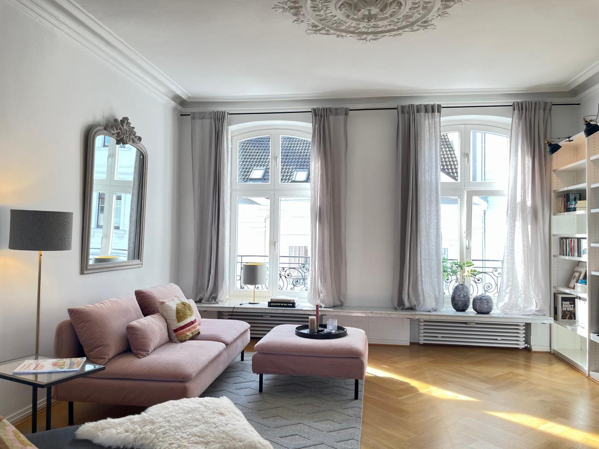 Helle Altbauwohnung Mit Balkon Im Briller Viertel Wuppertal Exteriör bild