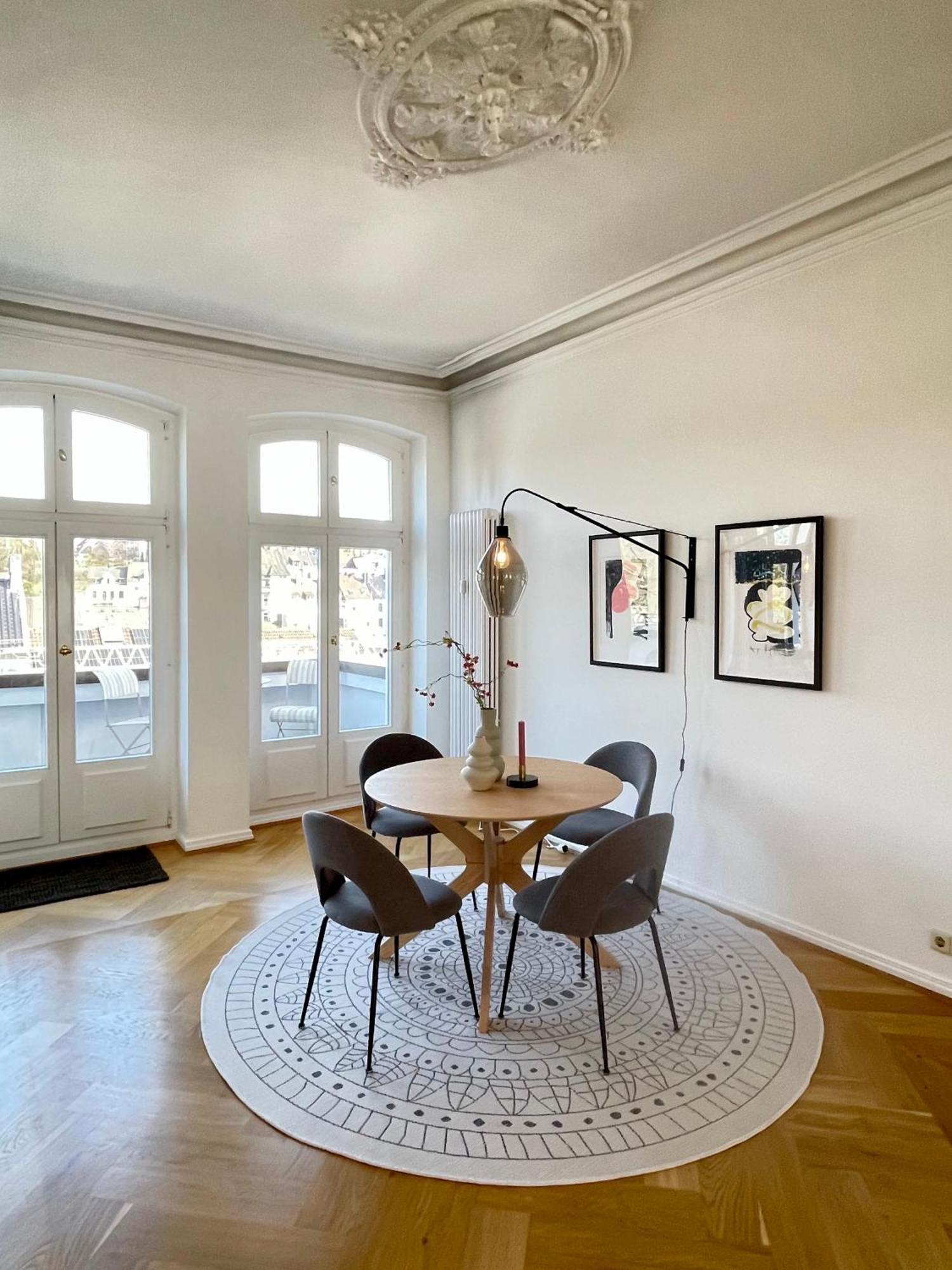 Helle Altbauwohnung Mit Balkon Im Briller Viertel Wuppertal Exteriör bild