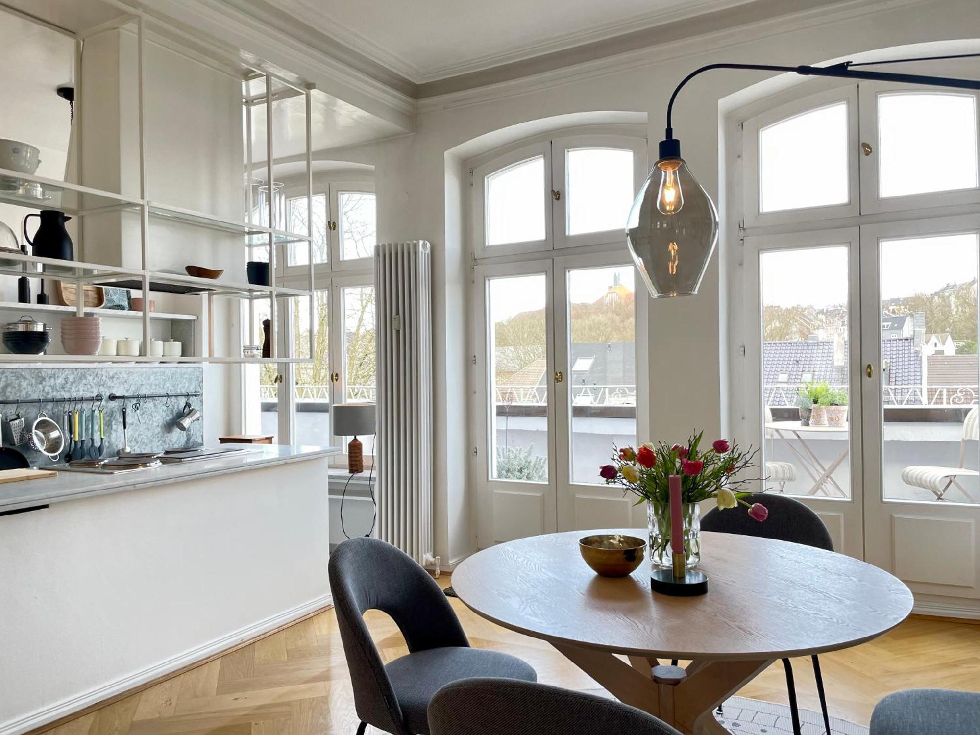 Helle Altbauwohnung Mit Balkon Im Briller Viertel Wuppertal Exteriör bild